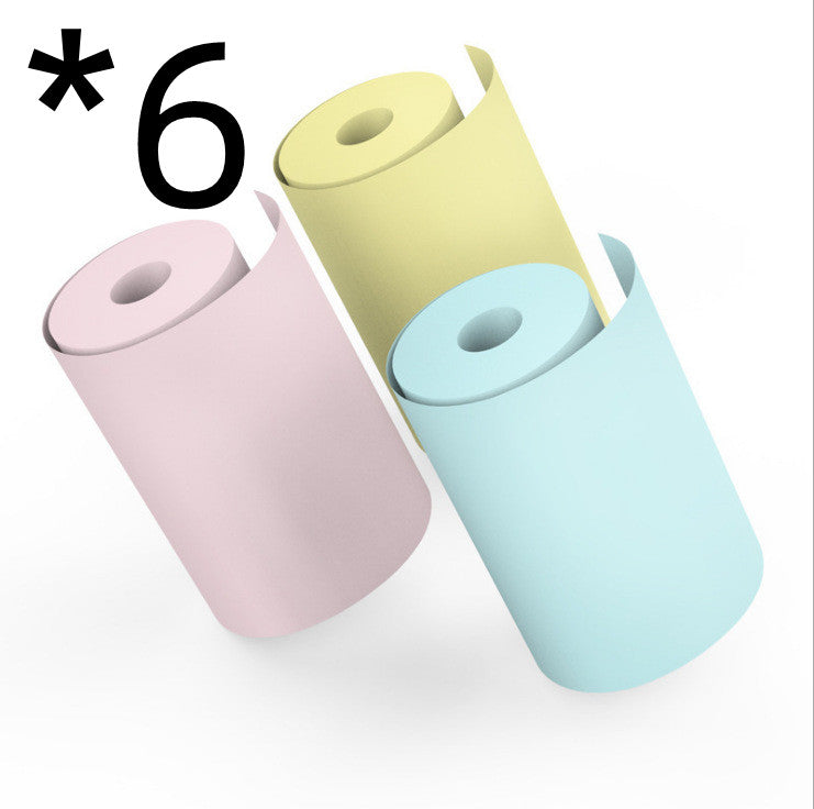 ⭐ Mini Impresora Térmica Bluetooth Portátil | Sin Tinta, Fotos 5.7 cm, Rollos (HD, Adhesivo, Colores, 10 Años) | Compatible con Móvil – Rosa/Azul/Negro