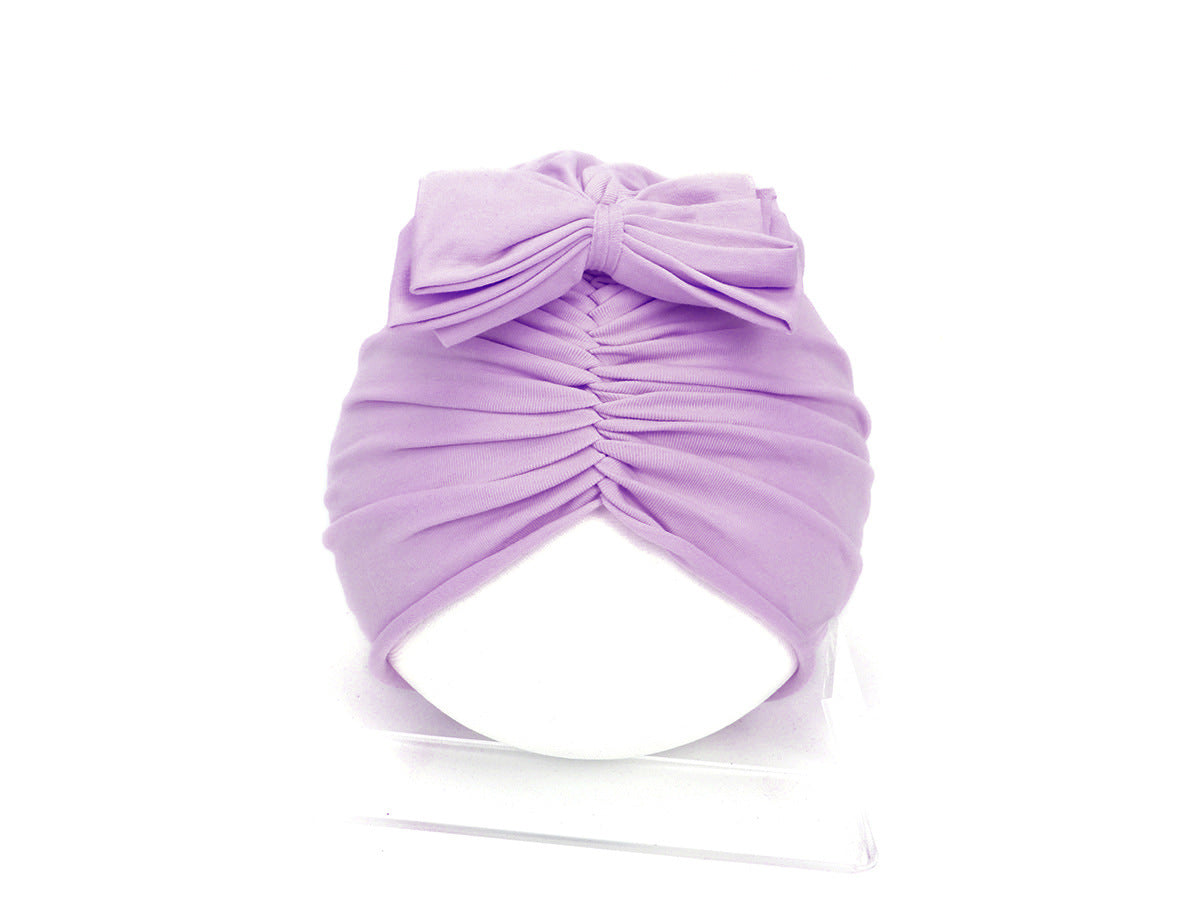 ⭐Gorrito Turbante para Bebé Recién Nacido | Suave, Elástico y Cómodo | Sombrero para Niñas 0–28 Meses – Headwrap de Punto