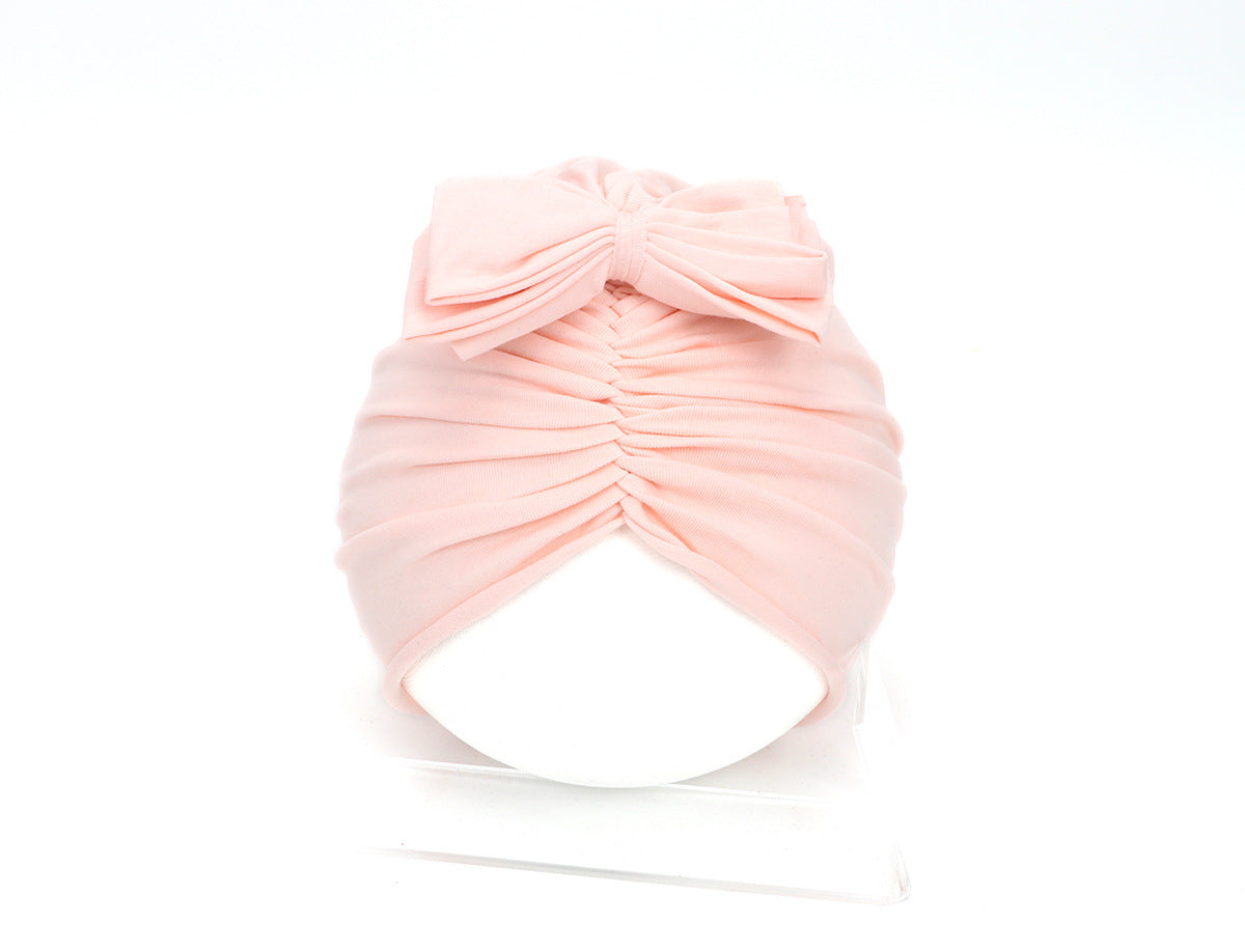 ⭐Gorrito Turbante para Bebé Recién Nacido | Suave, Elástico y Cómodo | Sombrero para Niñas 0–28 Meses – Headwrap de Punto