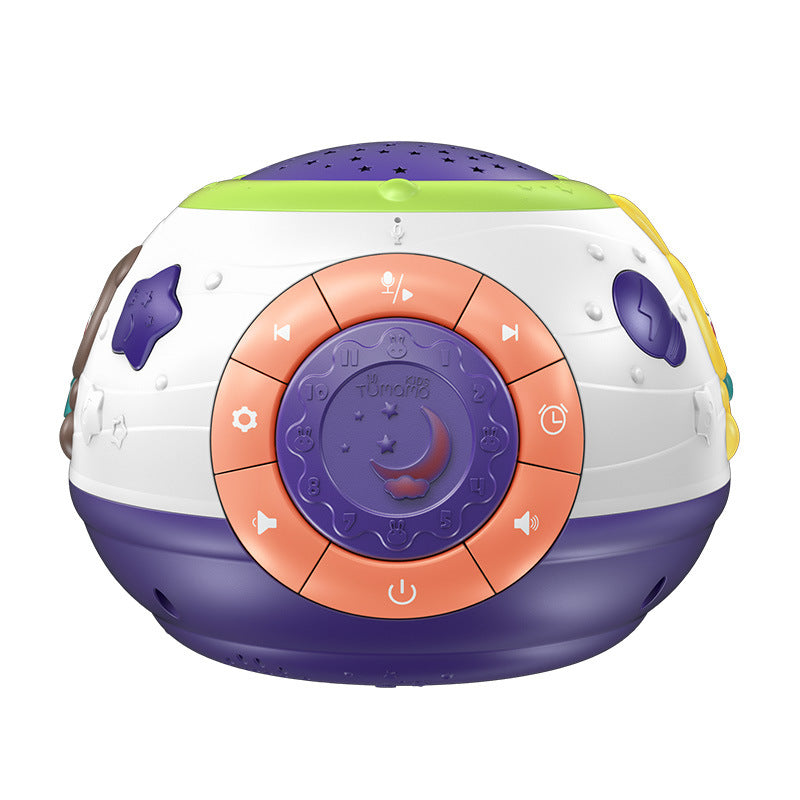 ⭐ Proyector de Luz Nocturna Cielo Estrellado para Niños | Música, Sonidos de Animales y Naturaleza, Piano y Nanás | 3 Colores, 4 Modos, Grabación y Reproducción