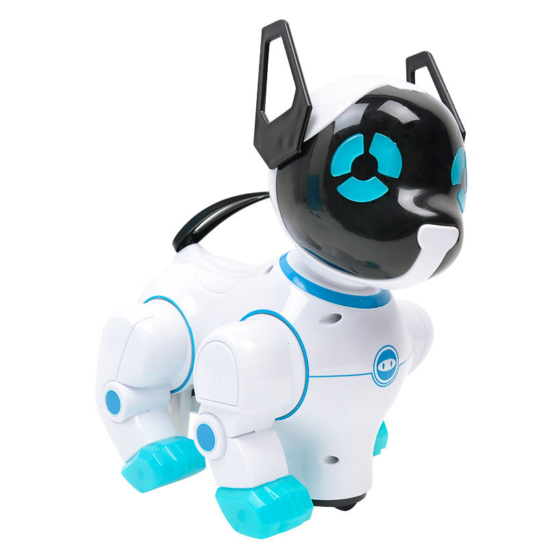 ⭐ Perro Electrónico Interactivo para Niños | Juguete Mascota con Luces, Música y Baile Automático – Robot Dog Educativo