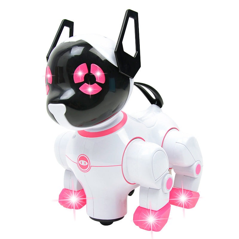 ⭐ Perro Electrónico Interactivo para Niños | Juguete Mascota con Luces, Música y Baile Automático – Robot Dog Educativo