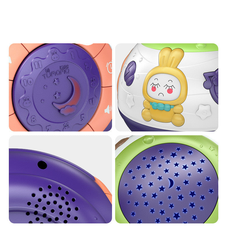 ⭐ Proyector de Luz Nocturna Cielo Estrellado para Niños | Música, Sonidos de Animales y Naturaleza, Piano y Nanás | 3 Colores, 4 Modos, Grabación y Reproducción