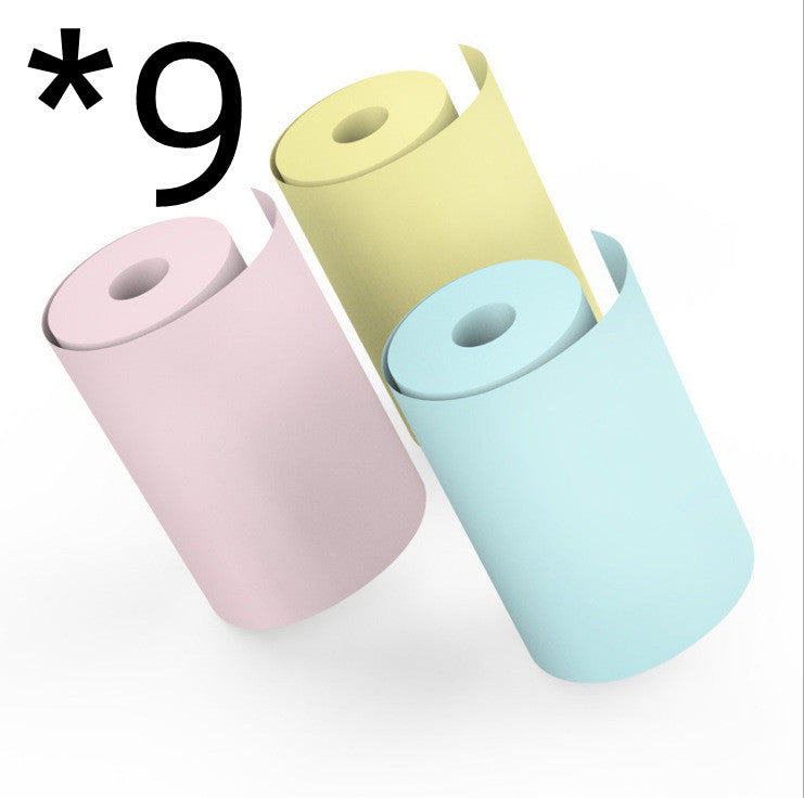 ⭐ Mini Impresora Térmica Bluetooth Portátil | Sin Tinta, Fotos 5.7 cm, Rollos (HD, Adhesivo, Colores, 10 Años) | Compatible con Móvil – Rosa/Azul/Negro