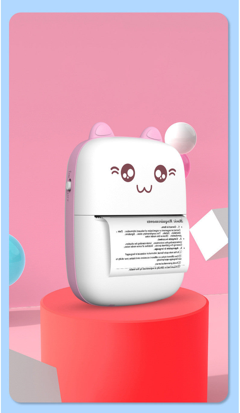 ⭐ Mini Impresora Portátil A6 | Bluetooth & WiFi, 200 dpi, Sin Tinta | Fotos, Notas, Etiquetas y Apuntes | Ideal para Estudiantes